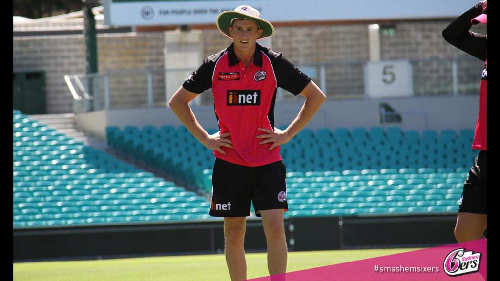 WDCricket's tweet photo. Great to have 3 former @WDUCCC boys in @SixersBBL colours. Well done Condo, @Ryan_Carters &amp; @NathLyon421 #feederclub http://t.co/sO2Qx4Av3w