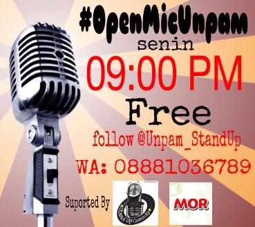 ImamTbc's tweet photo. Ayo gais ramaikan, yang mau gabung atau belajar stand up comedy @kaskusUNPAM  @Forum_Unpam  @UNPAM_StandUp http://t.co/69UG2i2tPN