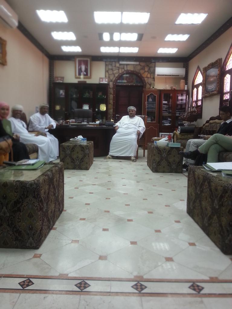 SllYouthFest's tweet photo. #TeamMirbat meets Abdullah Al Muqadem - Manager of Festival Department at Salalah Municipality
 http://t.co/VxyHtYDLyM