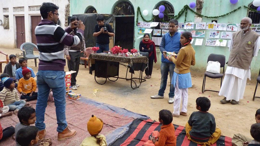 Nirvanavan's tweet photo. http://t.co/KsHi9MTXQF gives School Shoes in Residential school of Nirvanavan Foundation, Pipalgarh, Nat community http://t.co/o3rIEMmDER