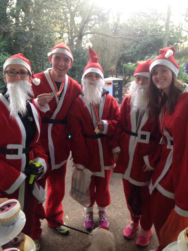 kioskinthepark's tweet photo. MT “@Keechhospices: Thank you and well done to all our Bedford Santa runners - you were awesome! #santalegends” http://t.co/YLv7EZa1xL