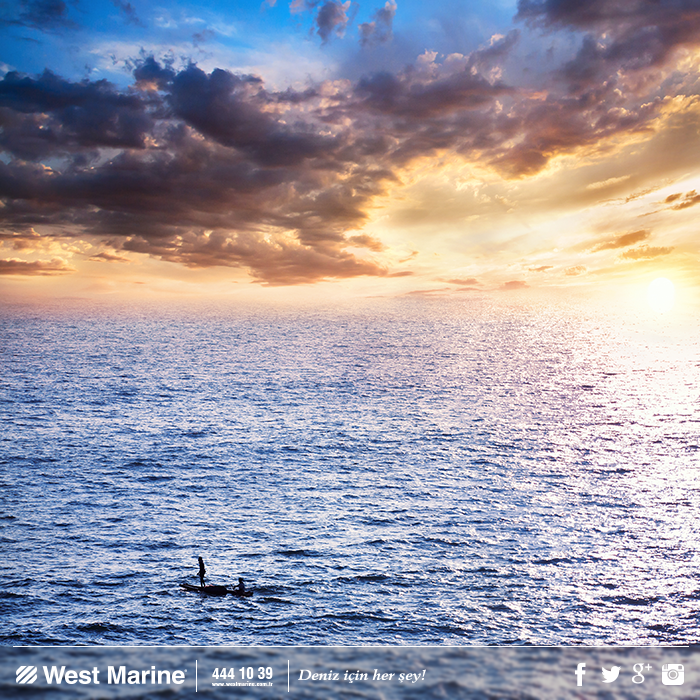 Doğanın renklerini cömertçe kullandığı huzur veren bir kare…