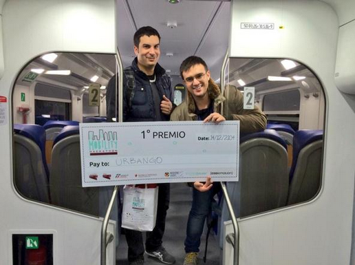 CorInnovazione's tweet photo. Una app trova il bus meno affollato: #Urbango vince #MobilityHackathon http://t.co/e0jhje6BNs http://t.co/hMHaW1UuZT