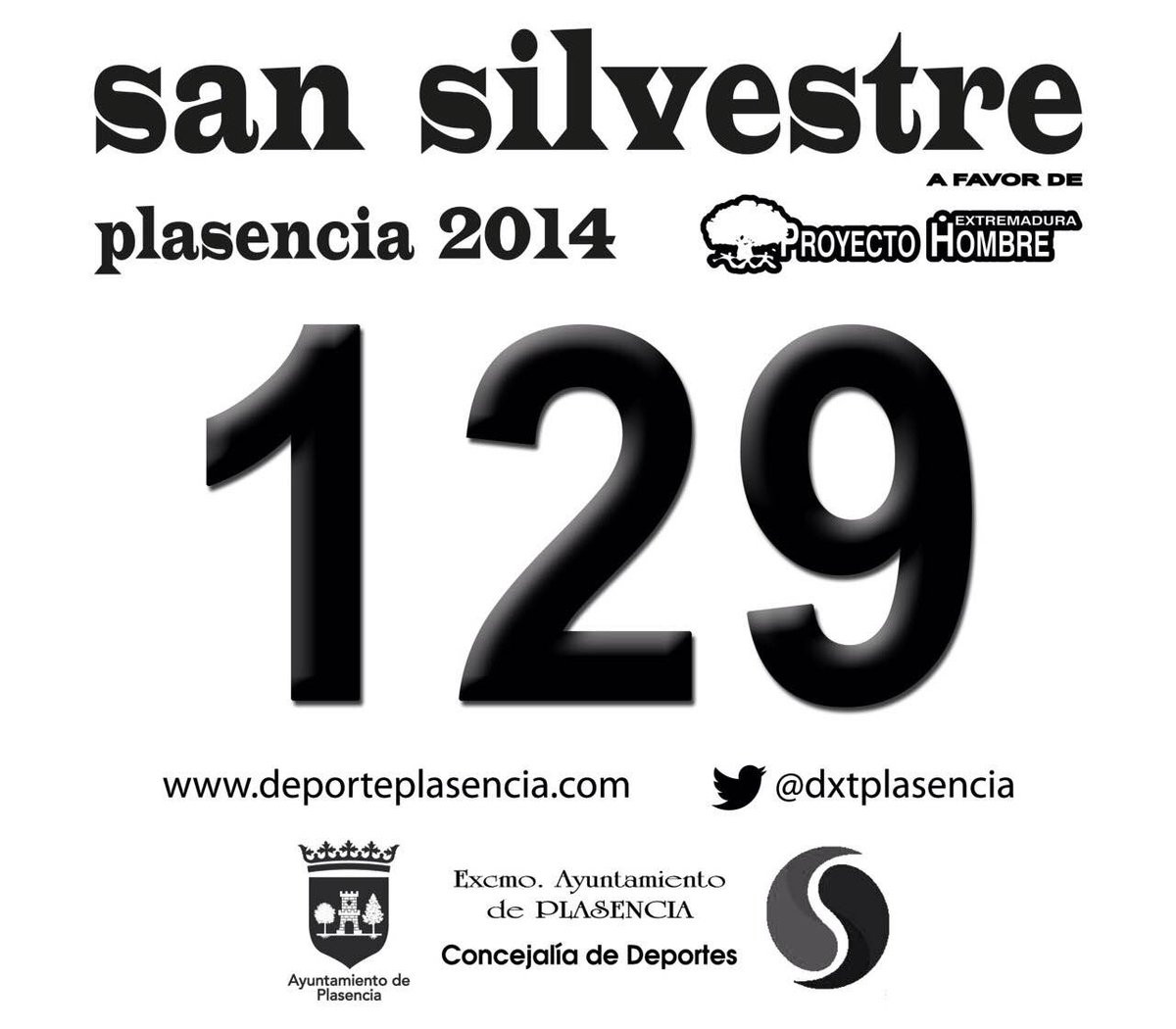A partir de hoy estarán a la venta los dorsales de la #SanSilvestre2014 en el Gimnasio de la Ciudad Deportiva