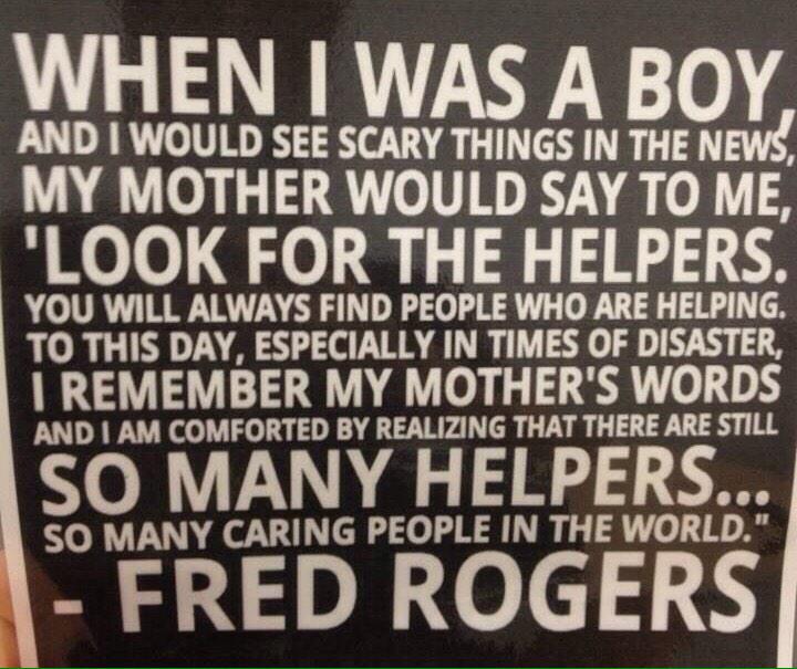 Comforting and good to know that there's always helpers #sydneysiege