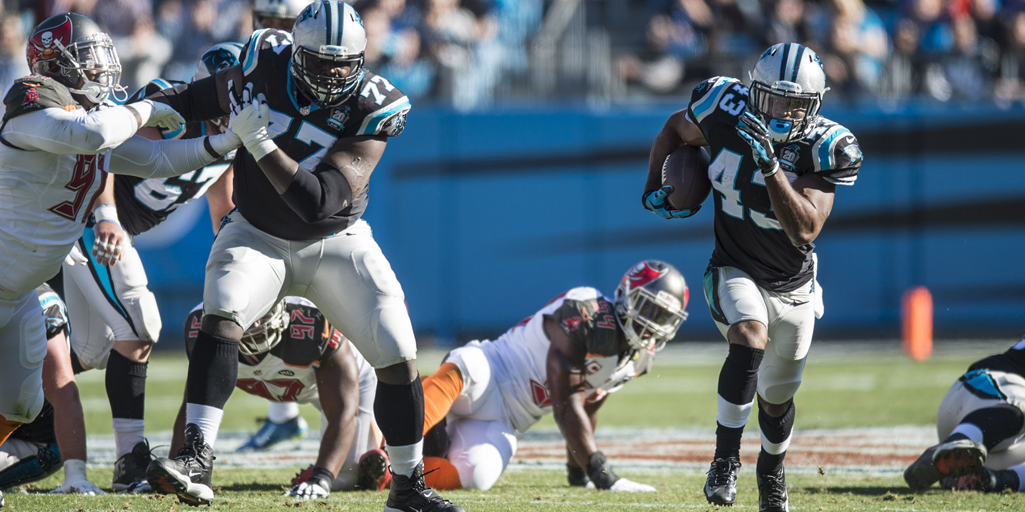 Panthers's tweet photo. Read the recap &amp; watch the highlights from the #Panthers 19-17 win over Tampa Bay: http://t.co/EY0PL0f1KE http://t.co/vnz1StVmYY