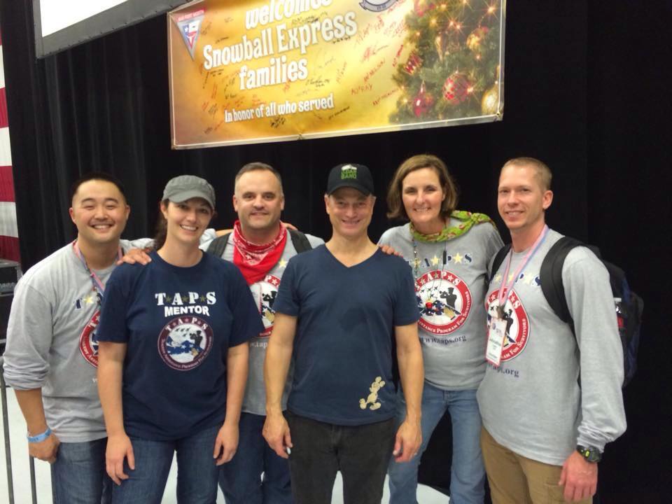 TAPSorg's tweet photo. Thx @GarySinise for awesome performance this weekend at @SnowballExpress for TAPS families of the fallen! #SBE2014 http://t.co/PAaYDDA28K