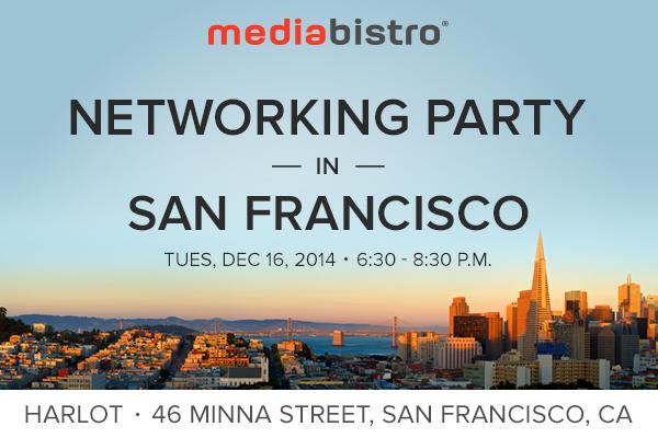 ATTN: San Francisco professionals, Mediabistro is hosting a FREE NETWORKING PARTY tomorrow! goo.gl/lA9bjz