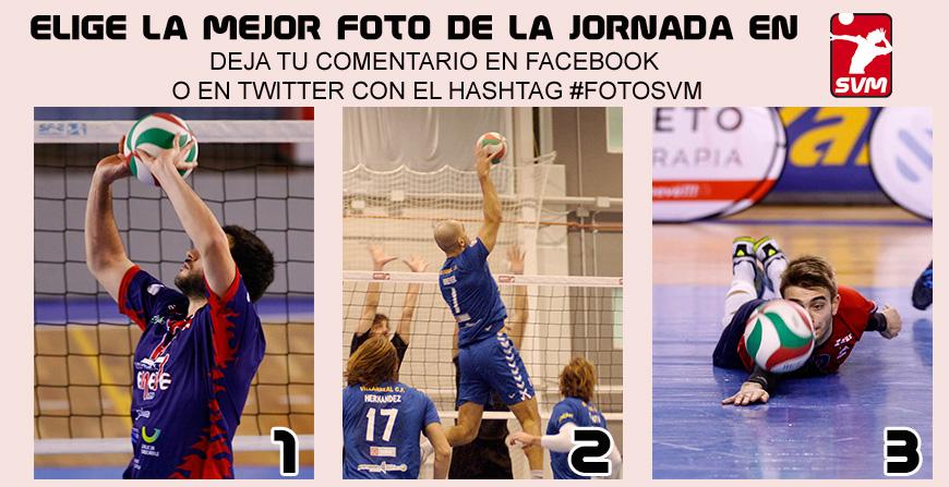 RFEVB's tweet photo. Colocación, remate y defensa. Todas las facetas en la lucha por ser #FOTOSVM de la 10ª jorn. Vota por tu favorita http://t.co/UJWgwFq4E7