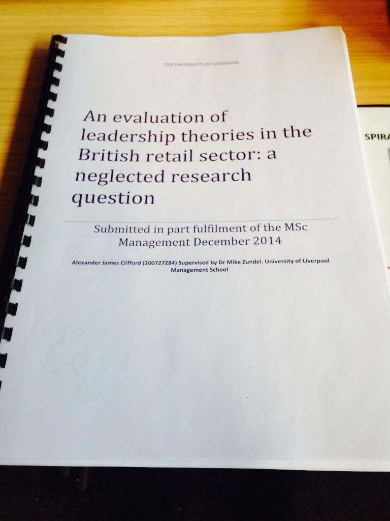 Dissertation sociologique