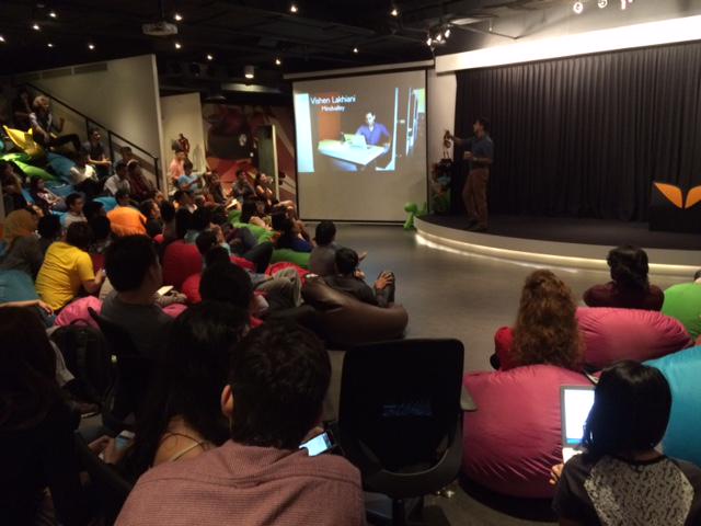 mindvalley's tweet photo. .@Vishen is now taking the stage at the Hall of Awesomeness #ProRen #renaissance http://t.co/8LzkEPqZ6I