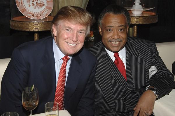 Image result for Trump Al Sharpton