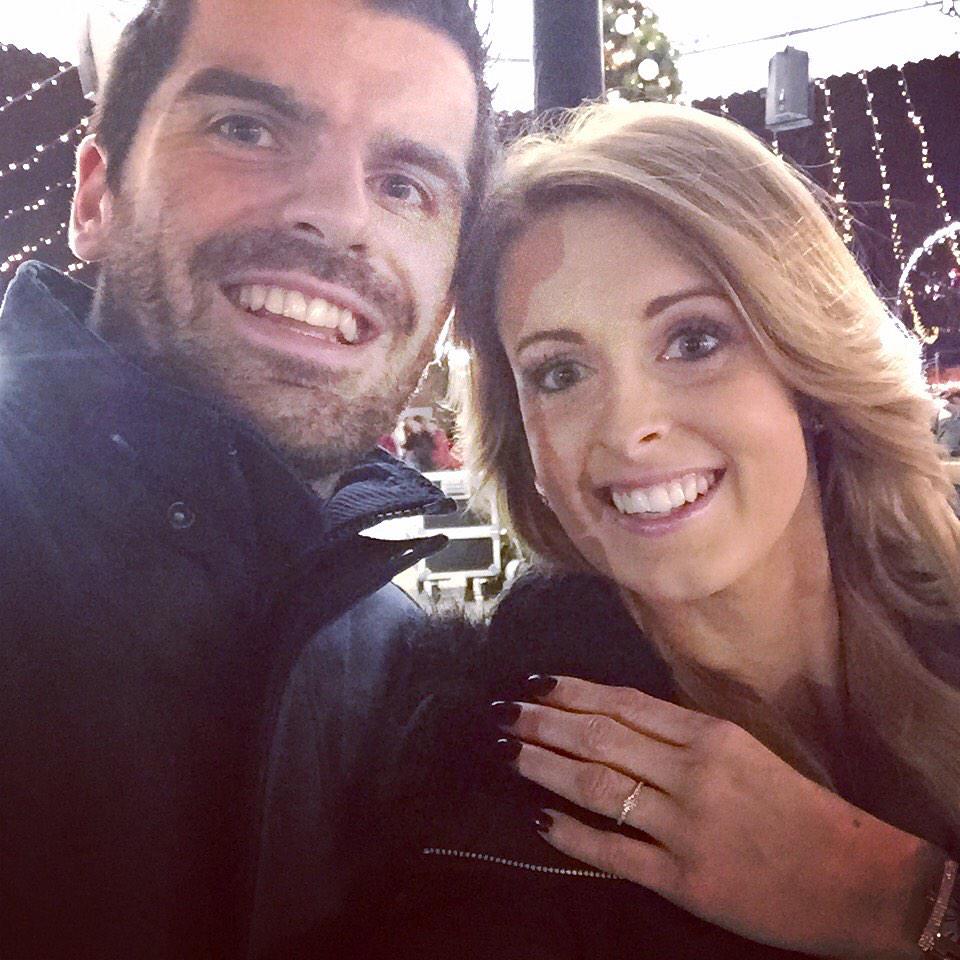 My Fiancé <a href="/aaronned19/">Aaron Nell</a> &amp; I would like to say a huge thank you for all your lovely congrats on our engagement 💍#bestday