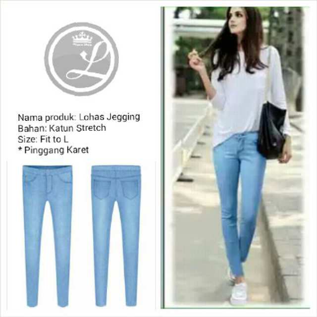 Es ready lohas jegging 80rb bhn katunstrech