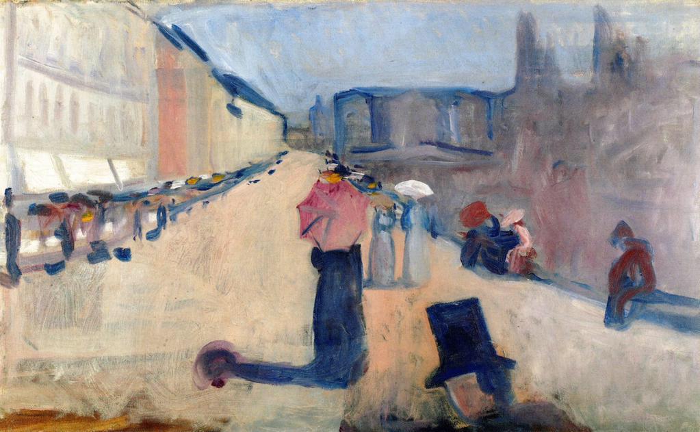 ArtEverydayApp's tweet photo. From Karl Johan(1889) - Edvard Munch http://t.co/vERR9Tflwy http://t.co/g9tZX8Y1M6
