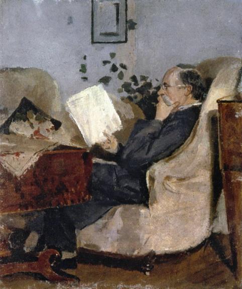 ArtEverydayApp's tweet photo. Christian Munch on the Couch(1881) - Edvard Munch http://t.co/Dn807jFy87 http://t.co/p61HenIGL4