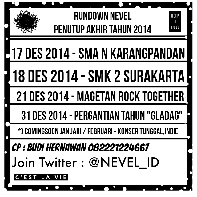 Ini Rundown kita, dari libur panjang ini pembuktian kita. See you friend :)) Mari berpartisipasi.