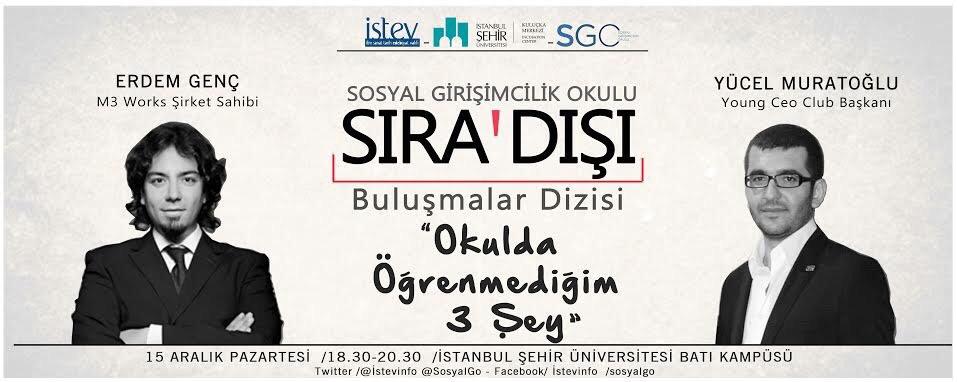 SosyalGO's tweet photo. Sıra'Dışı bir buluşma için bugün 18.30'da İstanbul Şehir Üniversitesi Batı Kampüsü'ndeyiz. Bekleriz. http://t.co/vE0JvKzppc