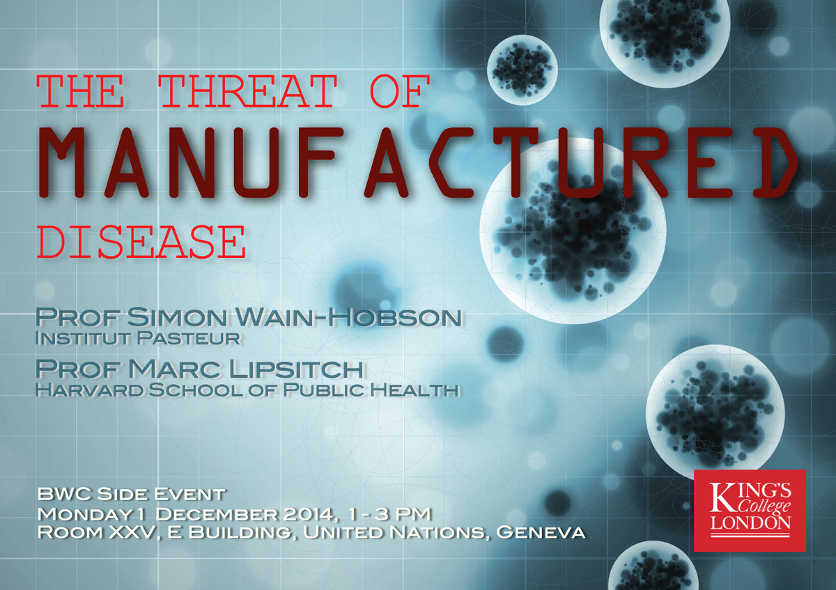 Dr Filippa Lentzos tweet media