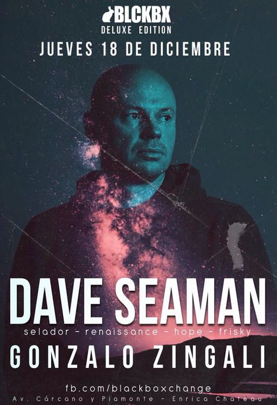 Grafficar_ok's tweet photo. @BlackboxOk Presenta JUE 18.12
DAVE SEAMAN &amp; GONZA ZIGALI, #Enrica
Ultimas invitaciones 3515320013 @cbanightbars http://t.co/vIo18EQdid