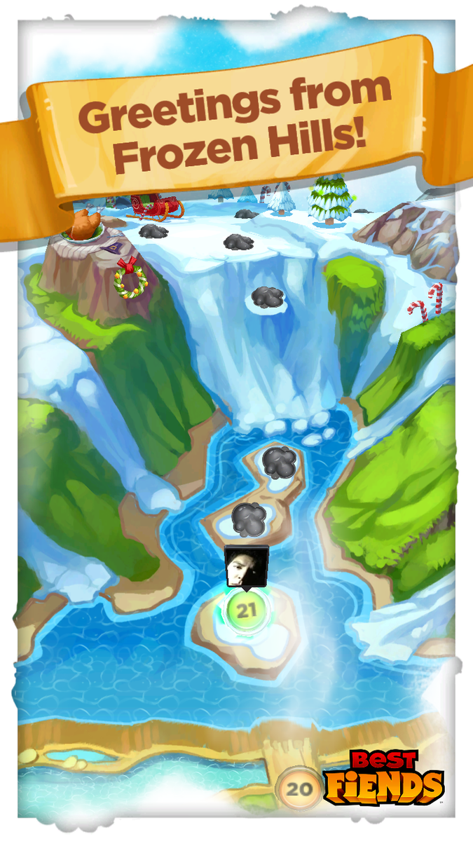 urielj5's tweet photo. Gate Opened! Bring on the Frozen Hills in #BestFiends - Download FREE - http://t.co/brncHUDdrE via @bestfiends http://t.co/GCbfH9gZ8I