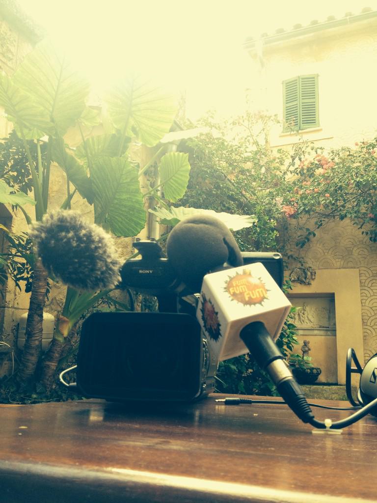 Grabando con la gente maja del #FumFumFum <a href="/IB3televisio/">IB3 Televisió</a> 🎥🎬