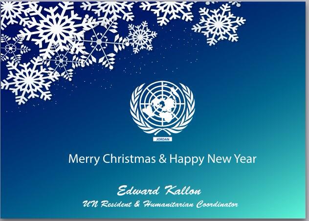 HadeelShihadeh's tweet photo. Thank you @UnitedNationsJO for your wishes, Merry Christmas & Happy new year #UNJordan #UNJO #ChristmasinJO #JO http://t.co/5x9bAgXbkk