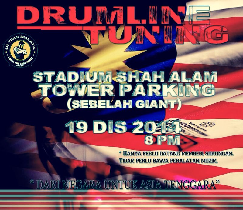 ultrasmalaya07's tweet photo. Drumline tuning
19 Disember 2014
8.00 malam
Stadium Shah Alam
* Penonton tidak perlu bawa alat muzik * http://t.co/xWOAwZVxFw