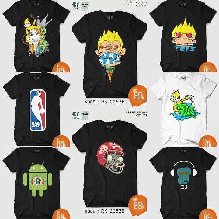 MNKYtroops's tweet photo. Ready stock bikin kaos sesukamu sob proses produksi bisa ditunggu lhooo kerenkan? Hajaar sob http://t.co/RXxR2mT5Tt