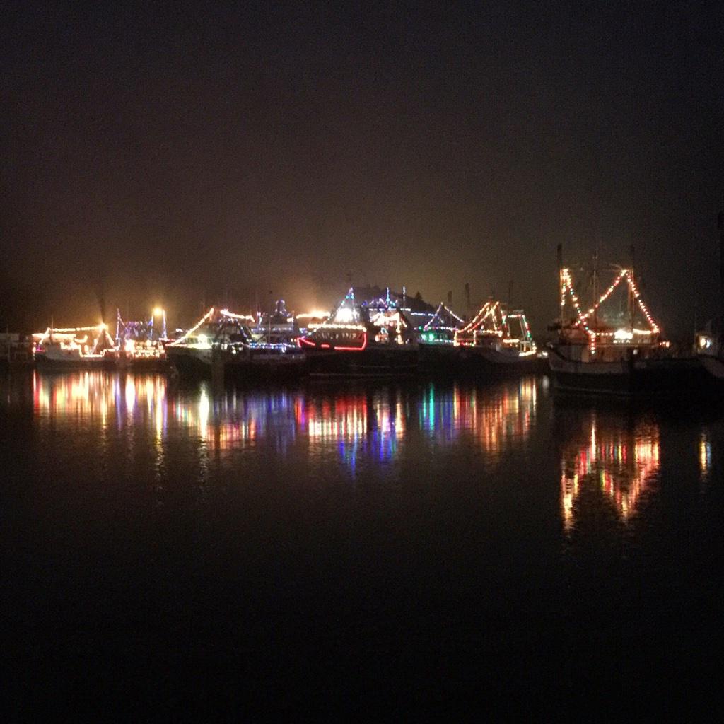 nxtstop1's tweet photo. A Harbor Christmas! @EddieSheerr: the Christmas lights on the boats last night in Port de Grave..what a sight! #NLwx http://t.co/At3GOtwIr3”