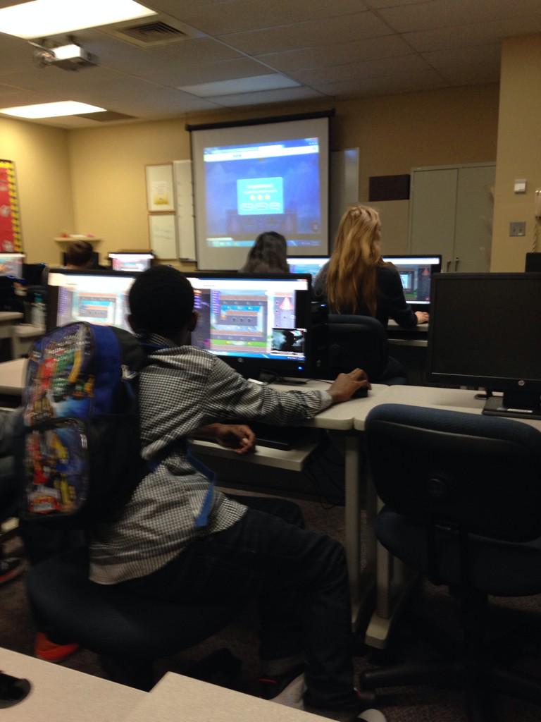 emmy49er's tweet image. 8th grade learning programming through a video game. #HGCS2014