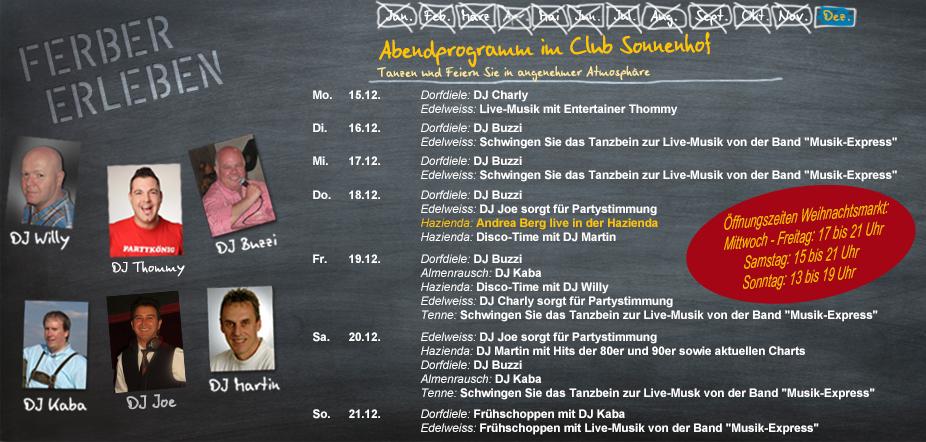 sonnenhofaspach's tweet photo. Unser aktuelles #Wochenprogramm mit @Andrea_Berg und dem Weihnachtsmarkt am Sonnenhof! http://t.co/Ls9gd6EBbH