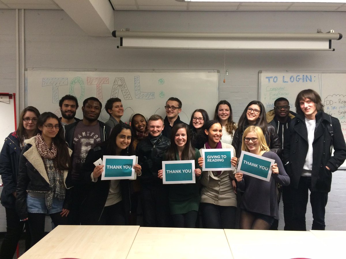 GivingToReading's tweet photo. Thank you to all those who took part in our #GivingtoReading telephone campaign! Our students had a great time! http://t.co/QMgDBwtiSi