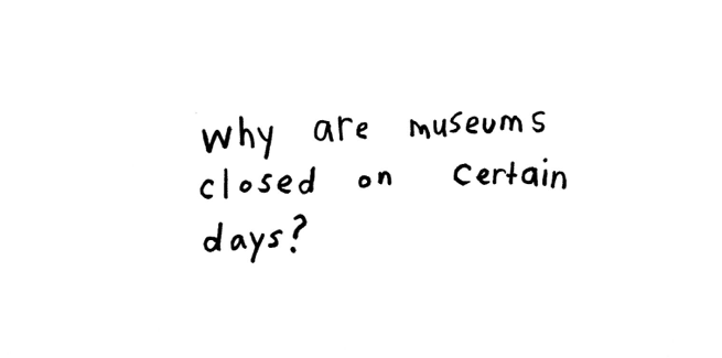 BlantonMuseum's tweet photo. A lovely cartoon from @hallithbates about why the museum is closed → http://t.co/v2SNZYHRIJ http://t.co/j2yTQgKTWe
