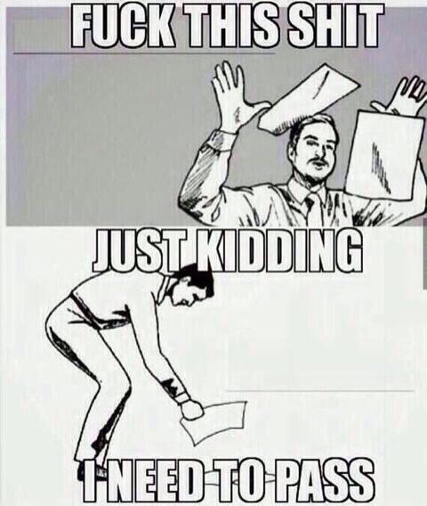 Commongujugirl's tweet photo. Going to be me this whole week, gotta get into med school or the chuppal coming down hard 👡👞 http://t.co/9ZnPeXRLyR