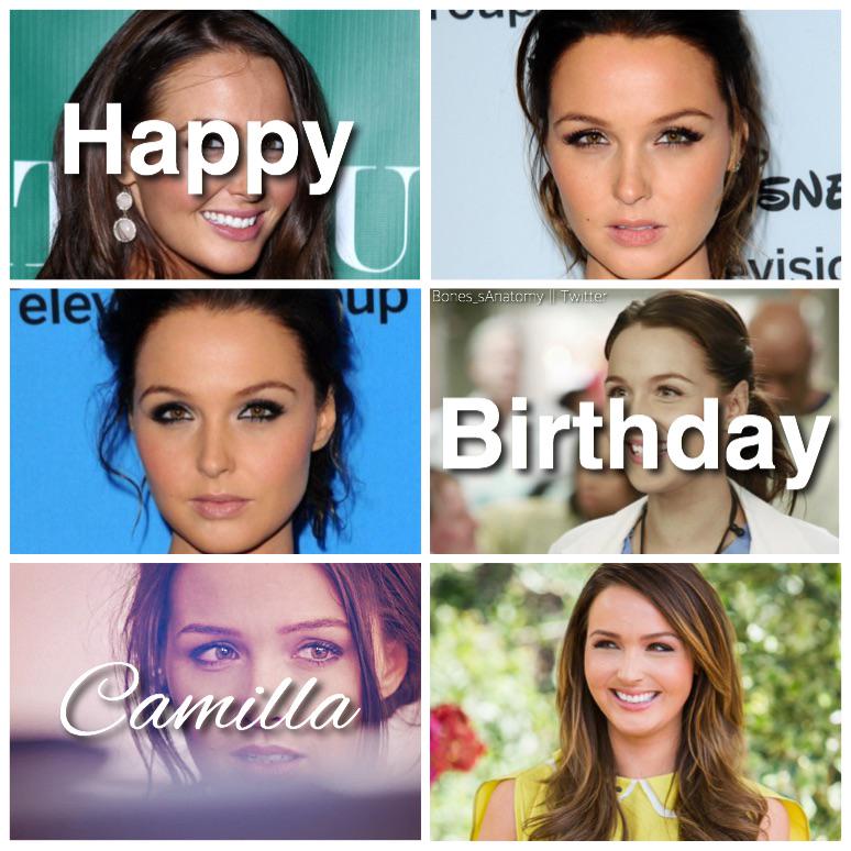 Happy Birthday to the amazing Camilla Luddington  