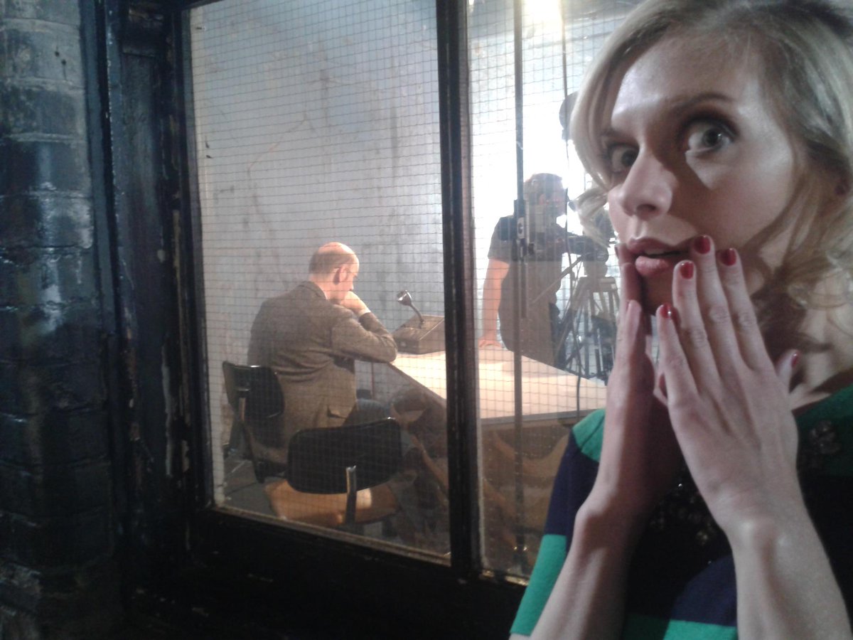PhilChambers2's tweet photo. In #memoryslam on UKTV channel Watch: 8pm, 16th Dec. @RachelRileyRR said I could play a Bond villain! http://t.co/jJXCr9lVbj