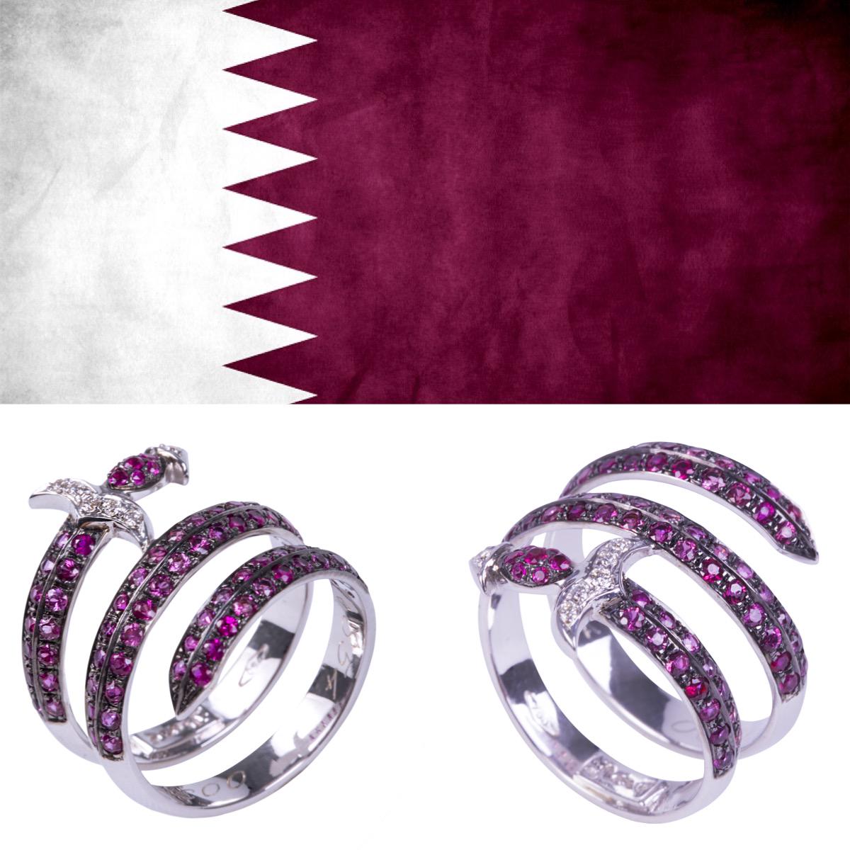NoufJewellery's tweet photo. #Qatar national day rings.. #Doha #قطر #قطر_18_ديسمبر  #اليوم_الوطني_18_ديسمبر #الأدعم http://t.co/wlqUOAKHgX