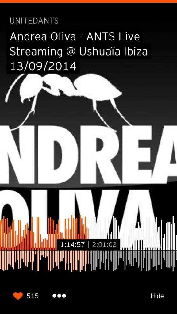 ushuaiaibiza's tweet photo. “@shimmyshimmy82: @AndreaOliva1 still my fave mix from an amazing @UnitedAnts @ushuaiaibiza 🙌🙌🐜🐜 http://t.co/ZsP5kJ4QIC” #MusicIstheAntswer🐜