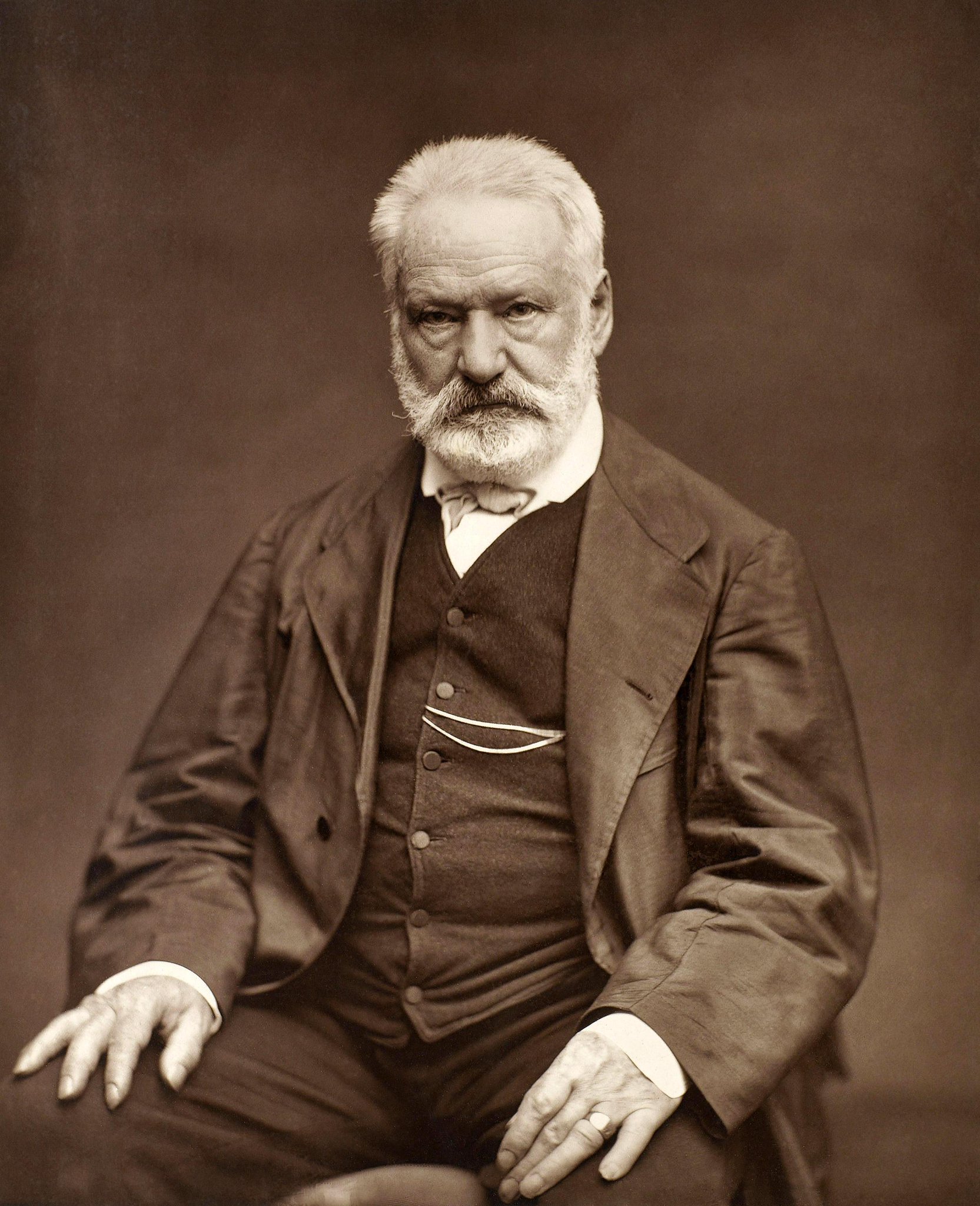 Check Out What Victor Hugo Looked Like  in 1876 