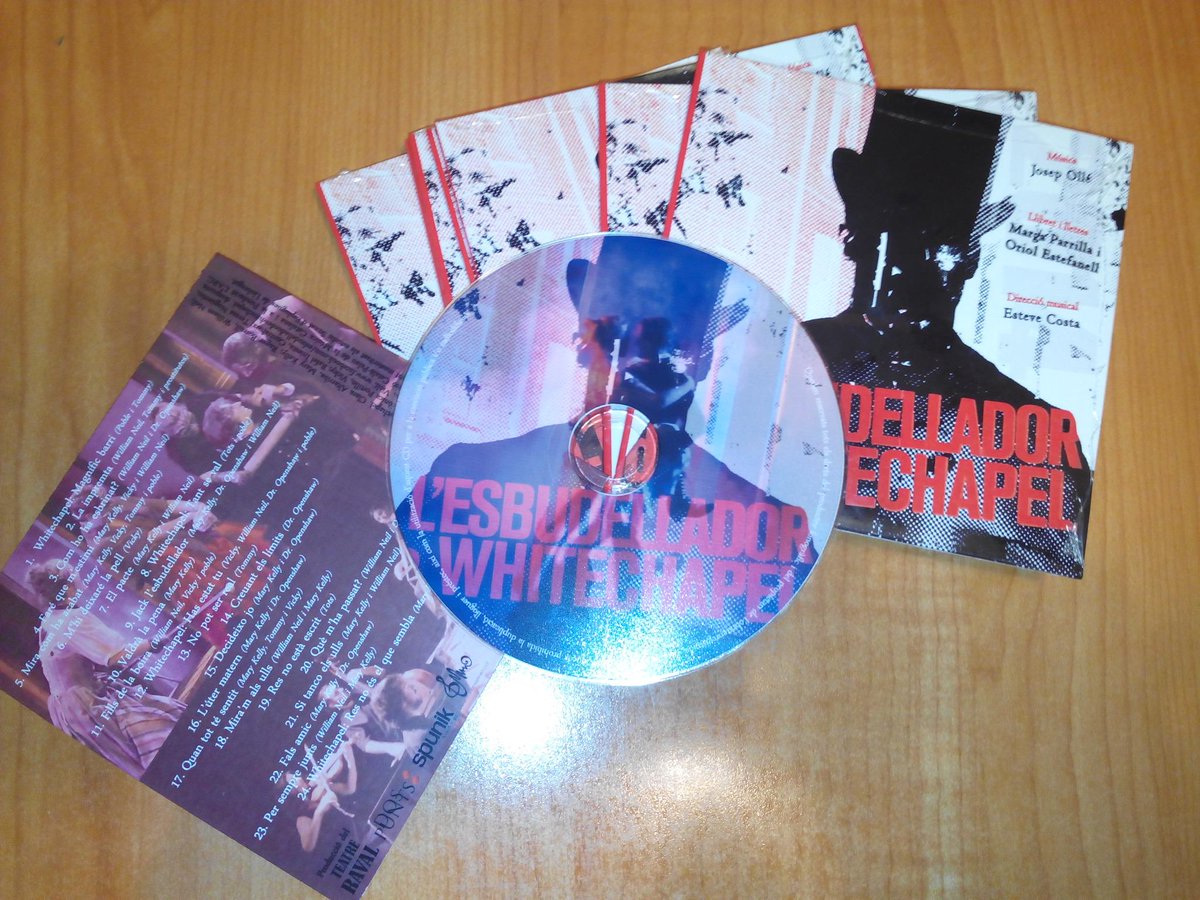 dos_punts's tweet photo. Aquest nadal regala el CD de l'Esbudellador de Whitechapel. Només13,85€ despeses d'enviament incloses!@teatredelraval http://t.co/qTCfnT3WOD