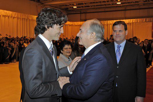 Canadas Liberal Party Leader Justin Trudeau wishes His Highness the Aga Khan happy birthday  