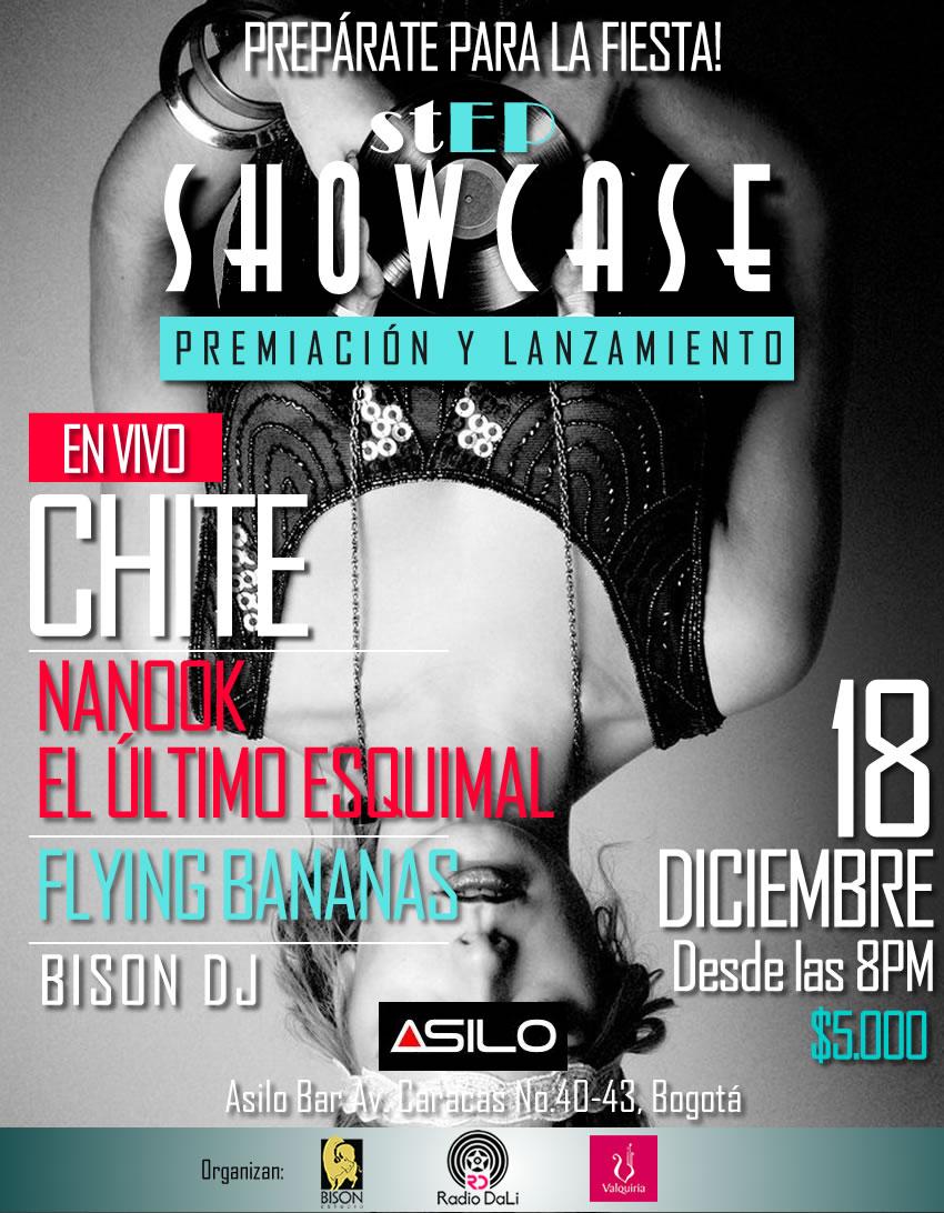 daramogo's tweet photo. Fiesta #StepShowcase en vivo @ChitePunk, @NANOOKBOGOTA y @FlyingBananos. Próximo jueves 18 de diciembre en @AsiloBar http://t.co/8iC8RBAcOW
