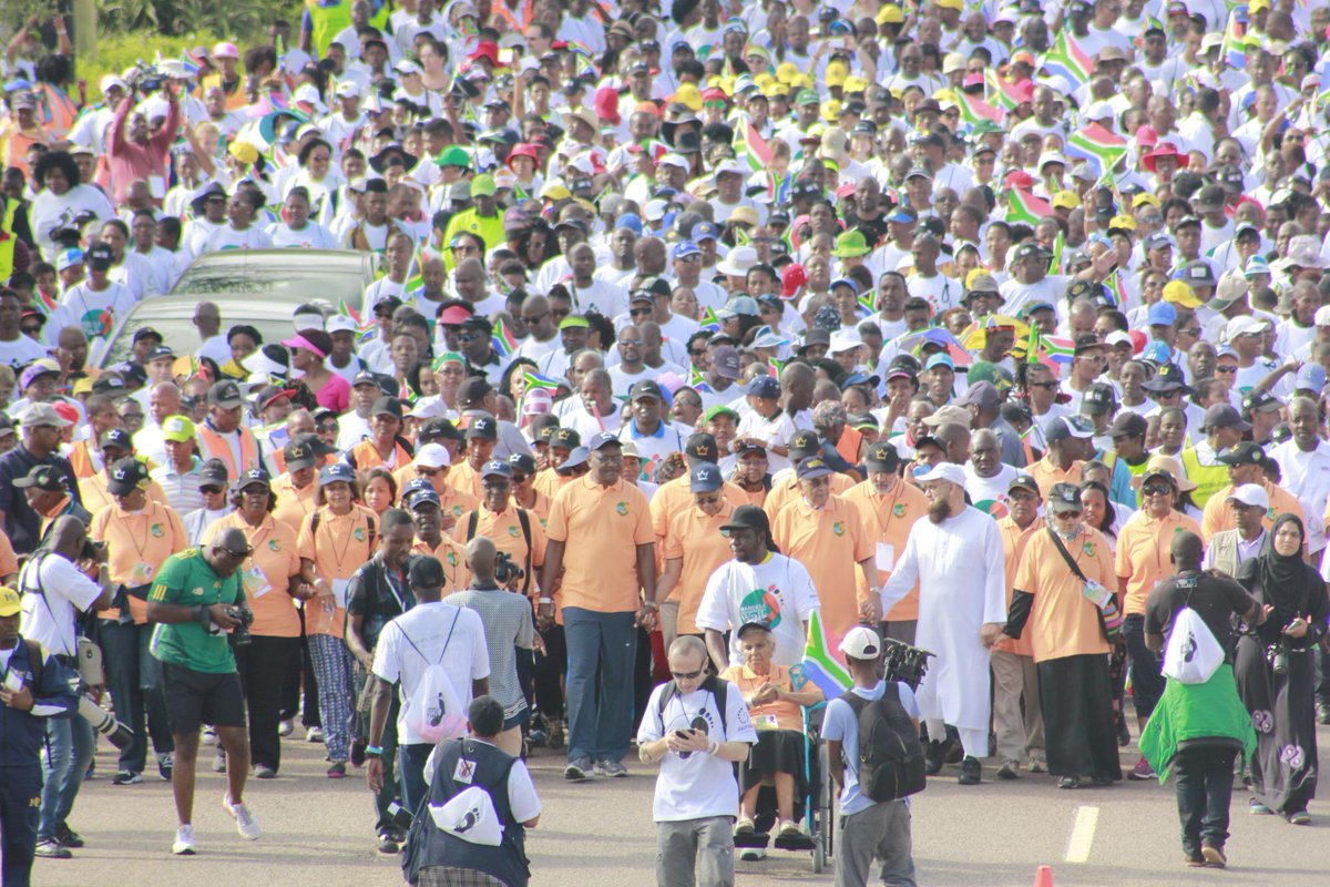 Union_Buildings's tweet photo. @MEC_Bopape and her team hosted the @NelsonMandela Remembrance Walk. @robertmarawa @David_Makhura @sellohatang http://t.co/nuKWgSL5Xt