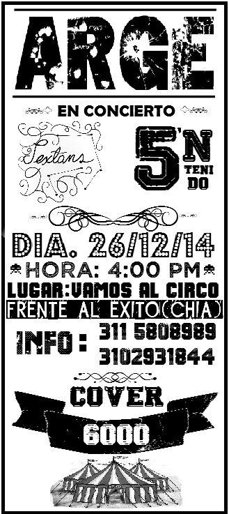 ArgeBand's tweet photo. HOLA! Desde hoy entramos en modo: #PizzaAndRockFest(19) #AnchorFilms(23) #ZapAlong(26)
¡Nos vemos por ahí! ENERGÍARnR http://t.co/QW5jkXgvu9