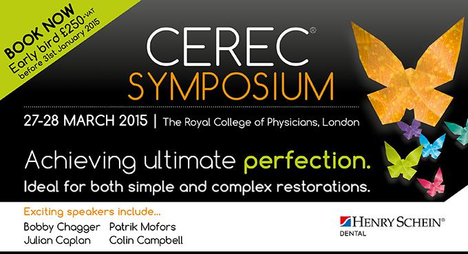 HenryScheinUK's tweet photo. REGISTER NOW - The CEREC Symposium 27-28 March London - Bobby Chagger- Patrick Mofors &amp; Simon Belford http://t.co/nZ0F5WcsQM