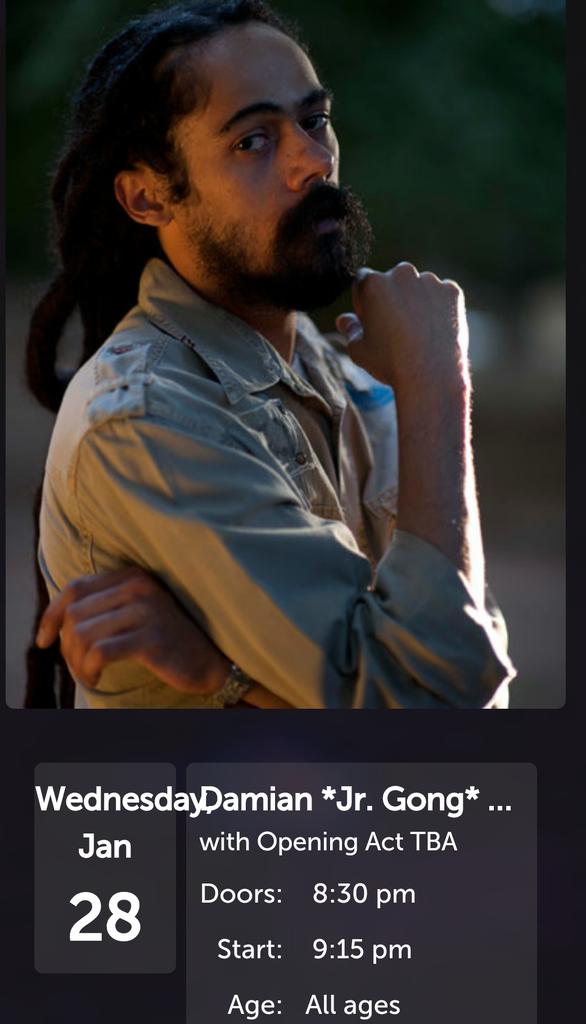 cocopuffswt's tweet photo. Damian  Marley Aspen,Colorado I want to be in the building!!!! @BellyUpAspen!!!! @damianmarley http://t.co/md6AD3PKQX