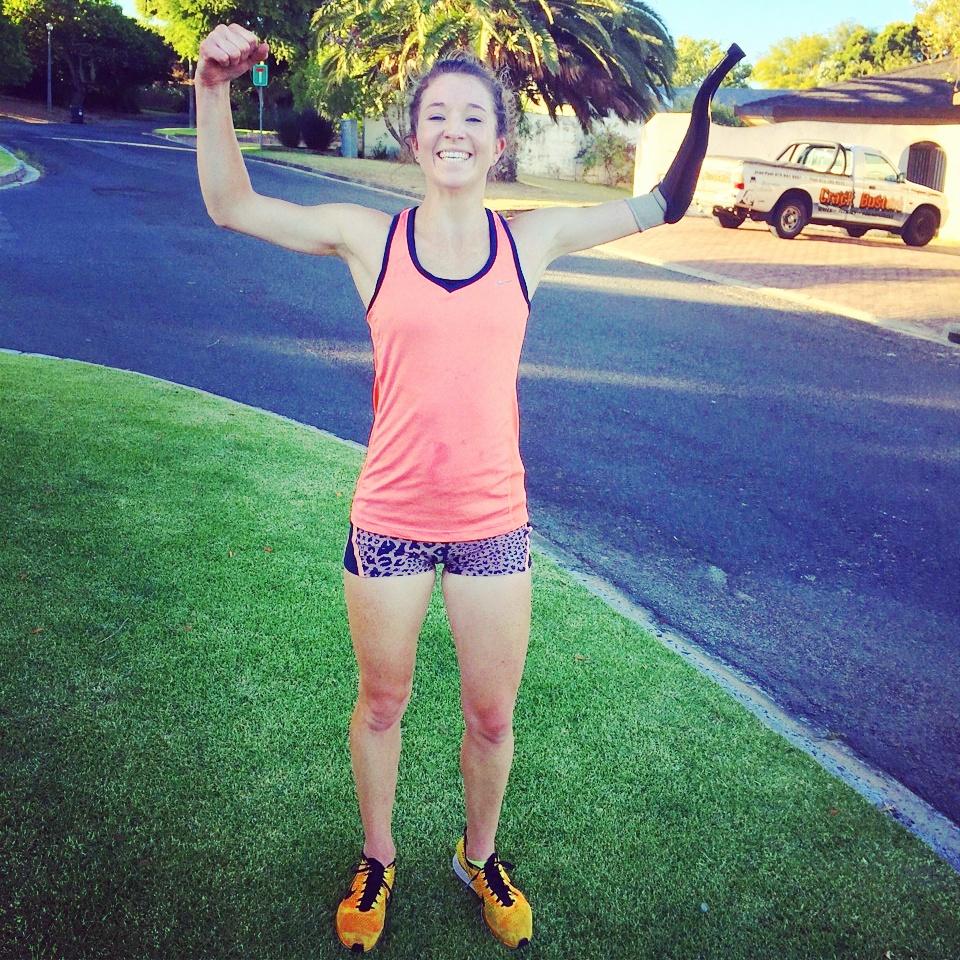 suzferreira28's tweet photo. “@AnRUNel: First training session with my new Prostethic running hand #Rio2016 #Dankie @JohanSnyders #Bulte http://t.co/4xgkCczUDD”