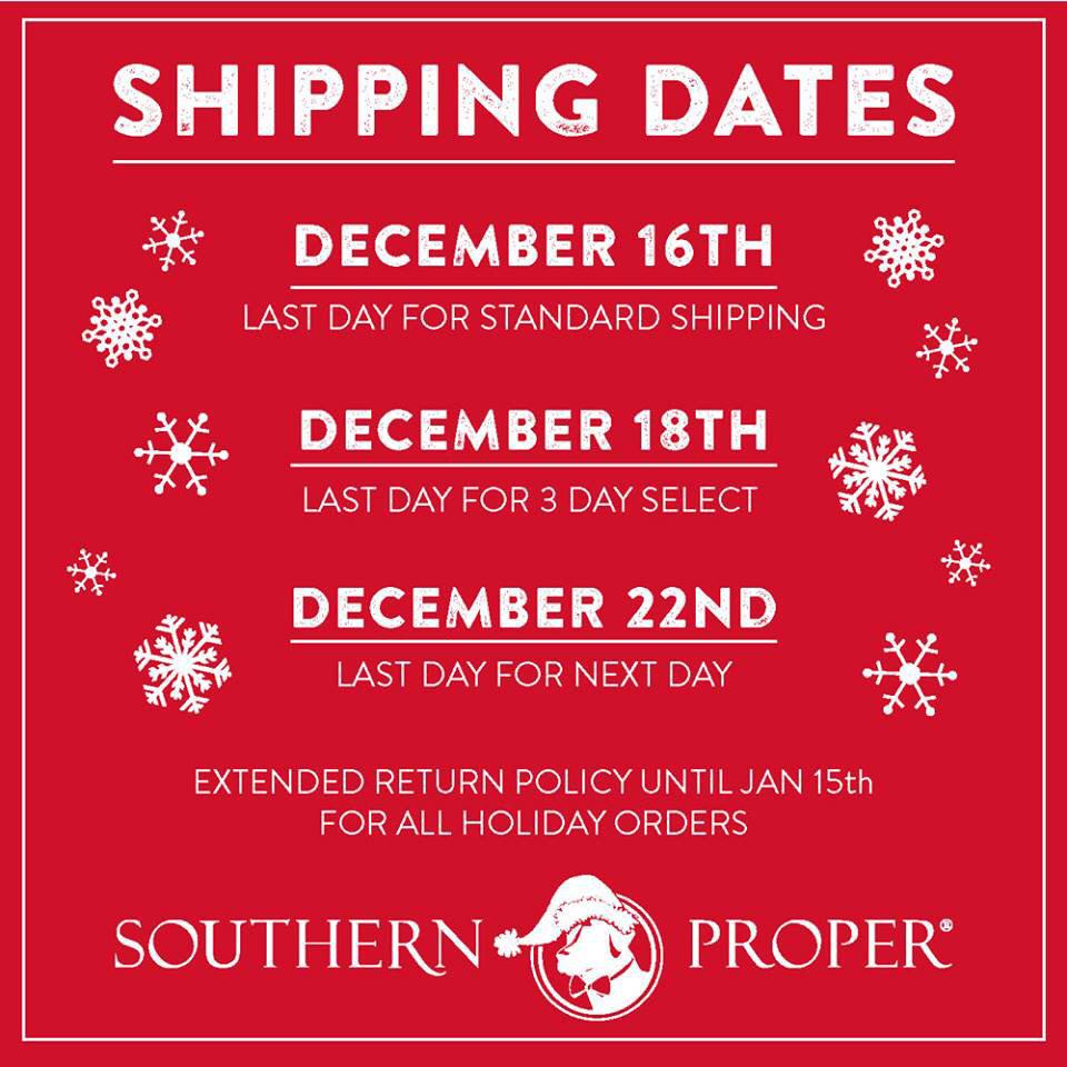 PCSoPro's tweet image. Make sure to get your Christmas orders in before these dates! Use code PCAW at checkout for 15% off!