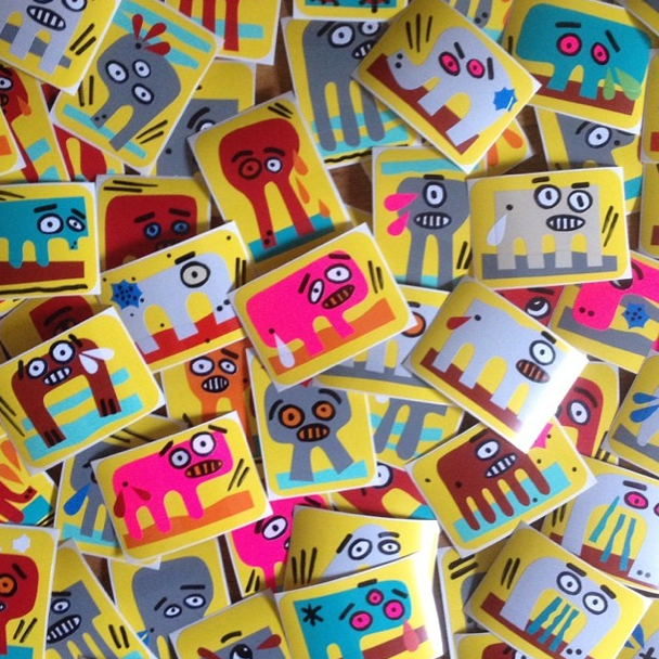 PompidouMetz's tweet photo. Ce week-end, initiez vous au sticker slapping avec Bernardo Gui de la Sainte-Inquisition à #LaCapsuleCPM http://t.co/hPVgYuciTN